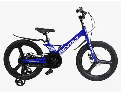 Дитячий велосипед 20 MG Corso «REVOLT» MG-20482 магнієва рама, синій