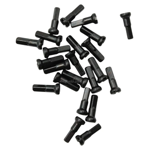 Головка (ніпель) NIPPLE, на Ø2мм спицю, алюміній, чорний, 14G (Germany)