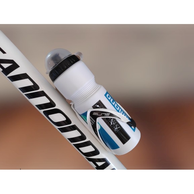 Фляга Shimano 650ml харч.пластик  біло-синя фото westvelo.com