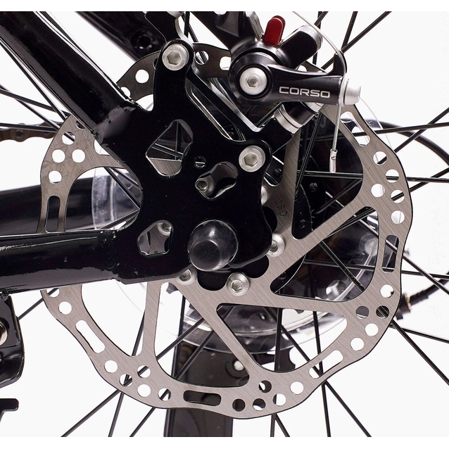 Велосипед 29 ST Corso «GENESIS» GN-29867 сталь 19", (к-т Saiguan) чорно-червоний фото westvelo.com