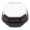 Кофр (багажник) для мотоцикла задній ROBIK 48 (390х390х290) 48L "JSBM" глянцевий, білий фото westvelo.com