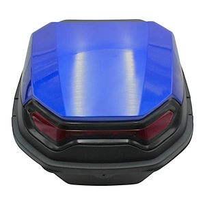 Кофр (багажник) для мотоцикла задній PRC (41×41×29) синьо-чорний