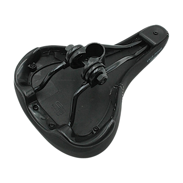 Сідло мтв №5091 GRAND STAR, чорне з блиском фото westvelo.com