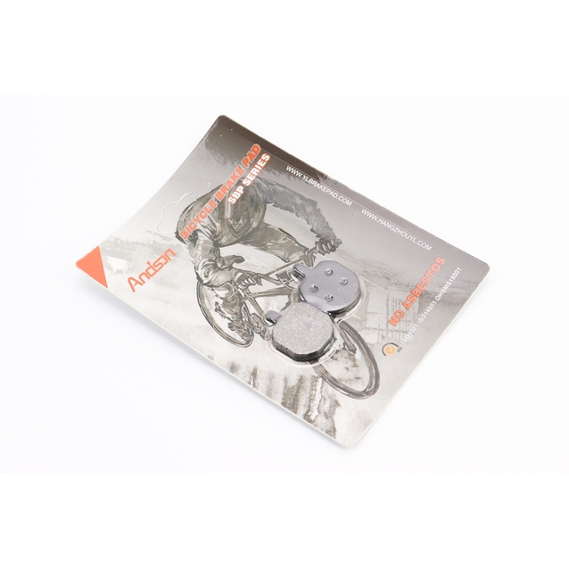 Колодки гальмівні дискові № 06 ANDSON (YL-1009) чорні фото westvelo.com