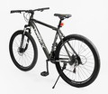 Велосипед 29 AL Corso «DARK-X» DX-29827 алюміній 21", (к-т SHIMANO) графітовий фото westvelo.com