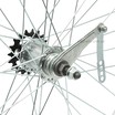 Колесо 26 зад, обід 2-ний сірий, втулка Falcon нікель + к-т фото westvelo.com