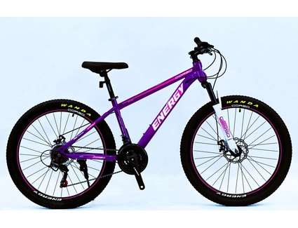 Велосипед 26 ST Corso «ENERGY» EN-26321 сталь 15", (к-т SHIMANO) фіолетовий
