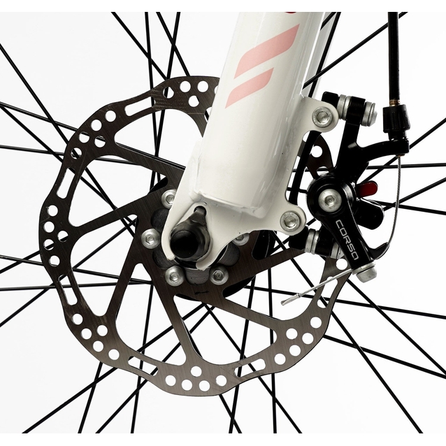 Велосипед 26 ST Corso «GENESIS» T-26996 сталь 13", (к-т Saiguan) рожевий фото westvelo.com