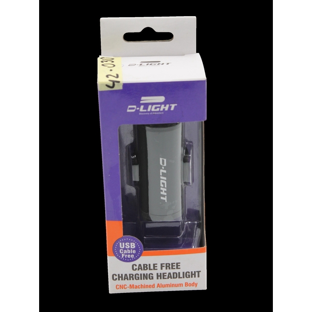 Фара usb DLIGHT AL, (150 lm) 4 режима фото westvelo.com