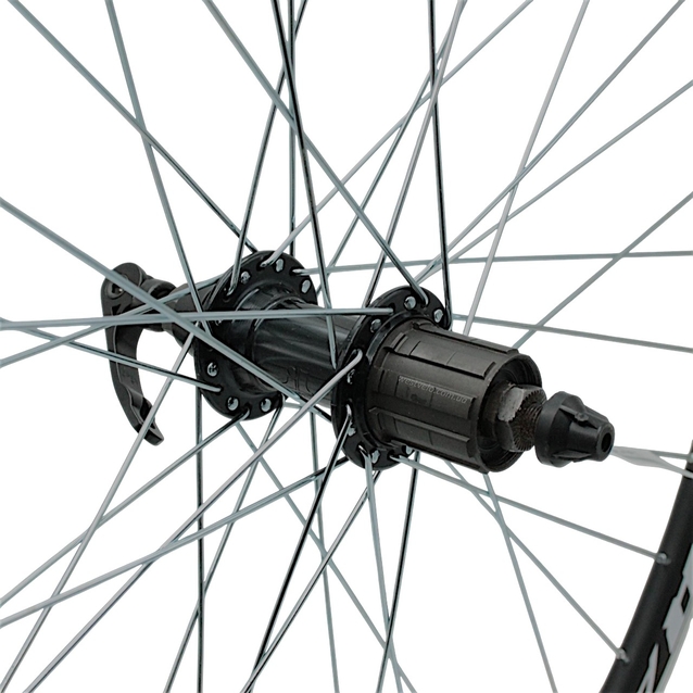 Колесо 28-29 зад, обід 2-ний чорний, втулка AL. Joy Tech, касета 7S, ексцентрик (Gravity) фото westvelo.com