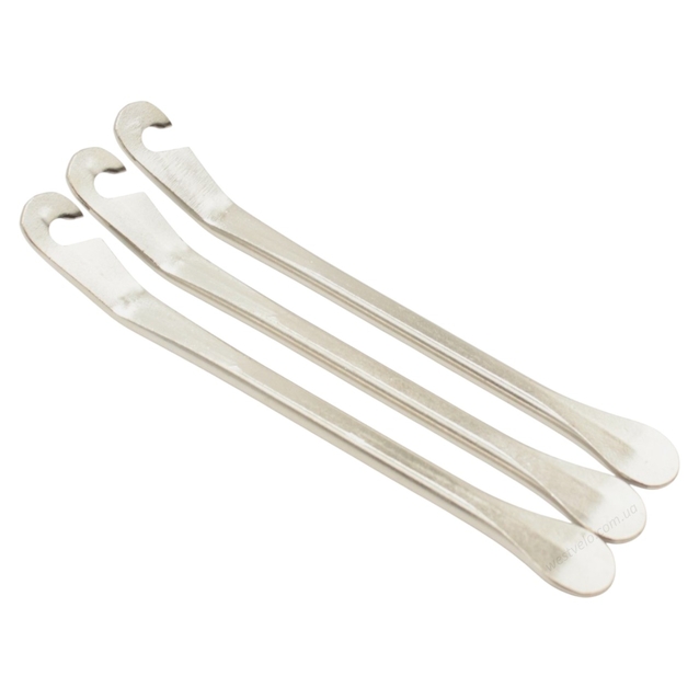 Монтажка для велосипедних покришок сталева KENLI KL-9720A (3шт) фото westvelo.com