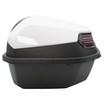 Кофр (багажник) для мотоцикла задній ROBIK 48 (390х390х290) 48L "JSBM" глянцевий, білий фото westvelo.com