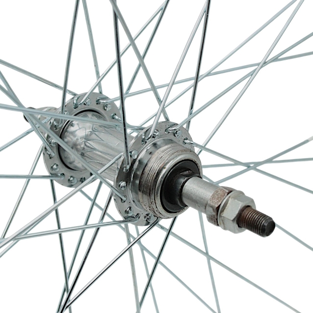 Колесо 26 зад, обід AL 1-ний сірий, вт. ST. на віночках фото westvelo.com