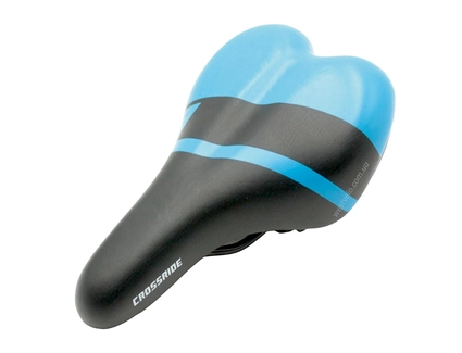 Сідло дитяче CROSSRIDE №63-1, чорно-синє