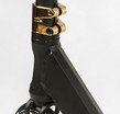 Самокат трюковий Best Scooter «WARRIOR» Т-50615 чорний, HIC-система, пеги, AL диск та дека, колеса PU Ø120mm, ширина керма - 58 см фото westvelo.com