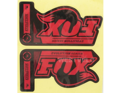 Наклейки на вилку. FOX "прінт 4"