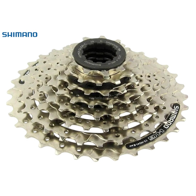 Касета 8 швидкостей SHIMANO HG-41 нікель (11-32T) фото westvelo.com