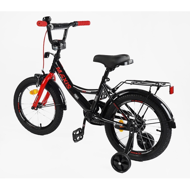 Дитячий велосипед 16 ST Corso «MAXIS» CL-16031 чорний фото westvelo.com