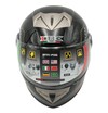 Мото шолом, закритий (XL) "IBK" Інтеграл, 101-4, чорний глянцевий фото westvelo.com