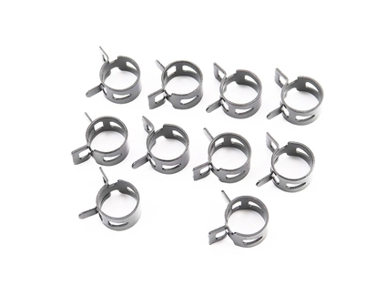 Хомут самозатискний Ø16мм, чорний, (10шт)