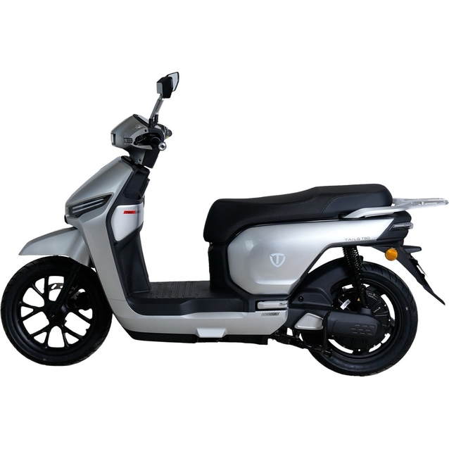 Електроскутер Tailg «T-80» GR-635, двигун 2500W, акумулятор 72V 38Ah графеновий, сірий, колеса 14" + 1 ящик. акум фото westvelo.com