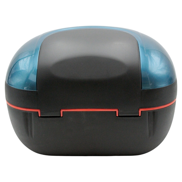 Кофр (багажник) для мотоцикла задній LIPAI (HP011) (390х320х270) 32L синій глянець, з катафотом фото westvelo.com