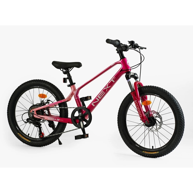 Велосипед 20 MG Corso «NEXT» NX-20203 магній 11.5", (к-т SHIMANO) рожевий фото westvelo.com