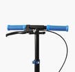 Самокат дитячий 2-х колісний, PU Best Scooter «RIO» R-31420 синій, Ø145mm, передній амортизатор, AL гальмо фото westvelo.com