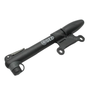 Насос вело BEE pump (M21-02) пластик з кріпленням чорний (AV/FV)