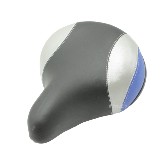 Сідло на пружинах широке (різні кольори) фото westvelo.com