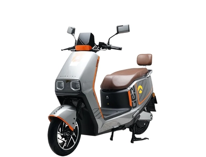 Електроскутер Garow «L750» GR-3693, двигун 2999W, акумулятор 72V 48Ah літій-залізо-фосфатний, сірий, колеса 12"