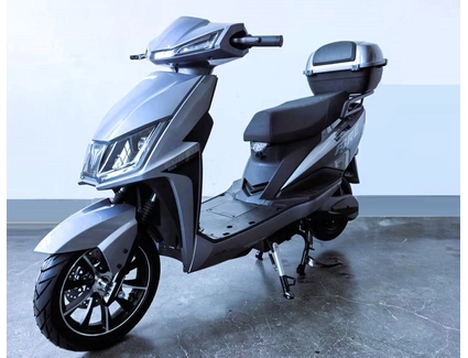 Електроскутер Corso «FIRE» FR-320107, двигун 1800W, акумулятор 72V 32Ah графеновий, сірий, колеса 12/10" + 1 ящик. акум