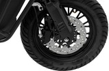 Електроскутер Corso «BLACKFURY» BF-645014, двигун 2800W, акумулятор 72V 40Ah літій-залізо-фосфатний, графітовий, колеса 12" фото westvelo.com