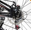 Велосипед 24 AL Corso «FENIX» FX-24912 алюміній 11", (к-т Saiguan) чорно-червоний фото westvelo.com