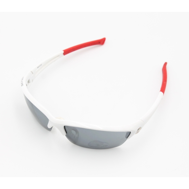 Окуляри KLS Wraith біло-червоні + футляр чохол,(зміне скло + дужки) фото westvelo.com