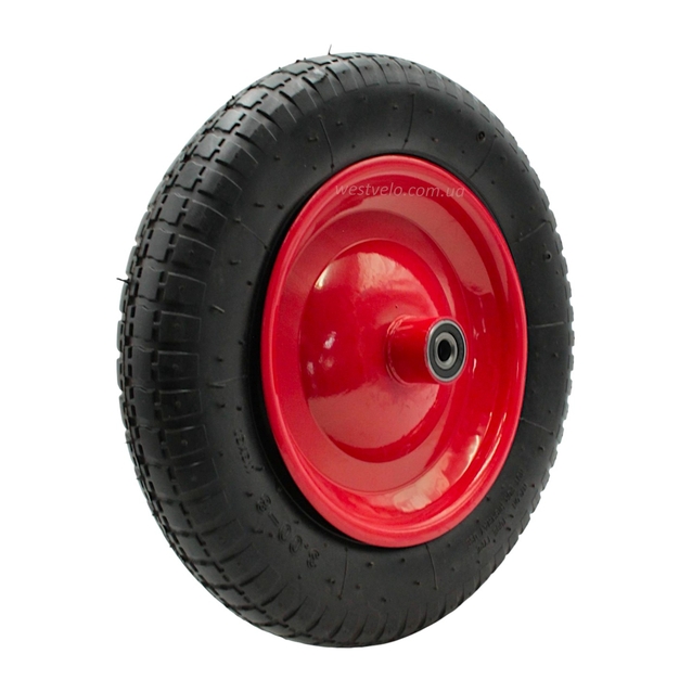 Колесо тачки "8" 3.00-8 під вісь Ø12 TAIWAN QUALITY фото westvelo.com