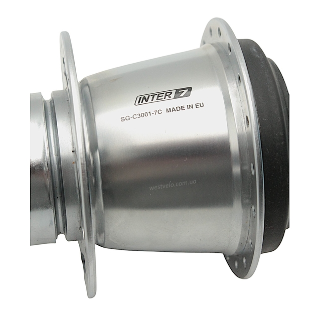 Втулка планетарна Shimano NEXUS (SG-C3001-7C) 7 передачна (зірка18) INTER 7 фото westvelo.com