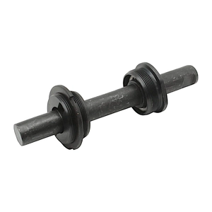 Каретка Україна Бубон (вал + чашки + віночки) L-143мм (чорний вал)