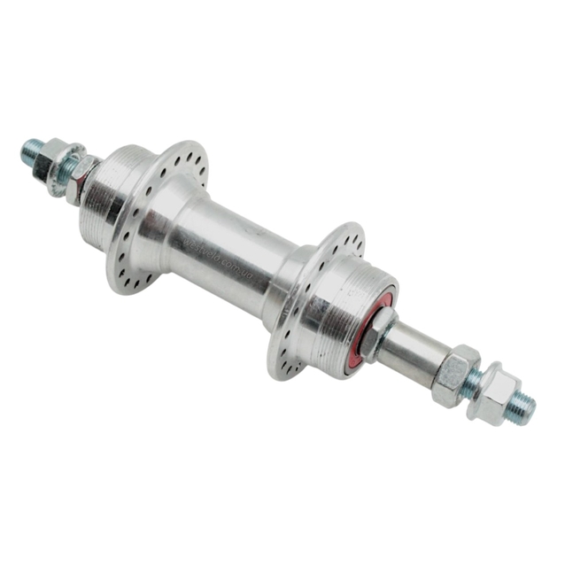 Втулка мтв задня, алюмінієва, диск (2 різьби), пром підшипниках фото westvelo.com