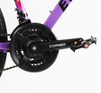 Велосипед 26 AL Corso «EVOLUTION» EV-26790 алюміній 13", (к-т SHIMANO) чорно-фіолетово-рожевий фото westvelo.com