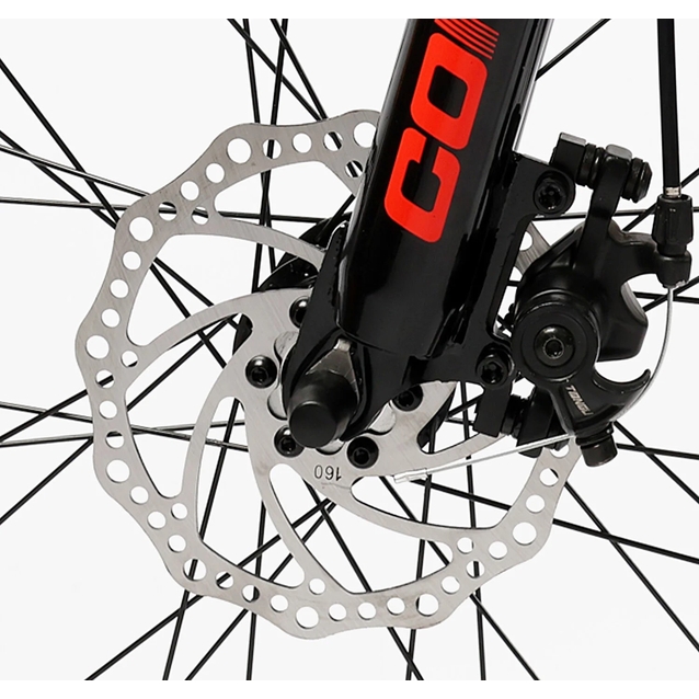 Велосипед 26 ST Corso «GENESIS»  T-26364 сталь 13", (к-т SunRun) чорно-червоний фото westvelo.com