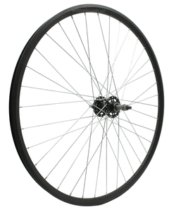 Колесо 26 зад, обід 2-ний чорний дисковий, втулка SHUNFENG проми, диск 6 болтів (Swift)