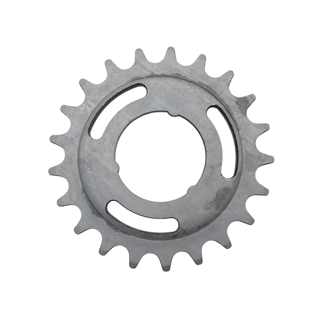 Зірка задня 21 зуб калена чорна на блістері фото westvelo.com