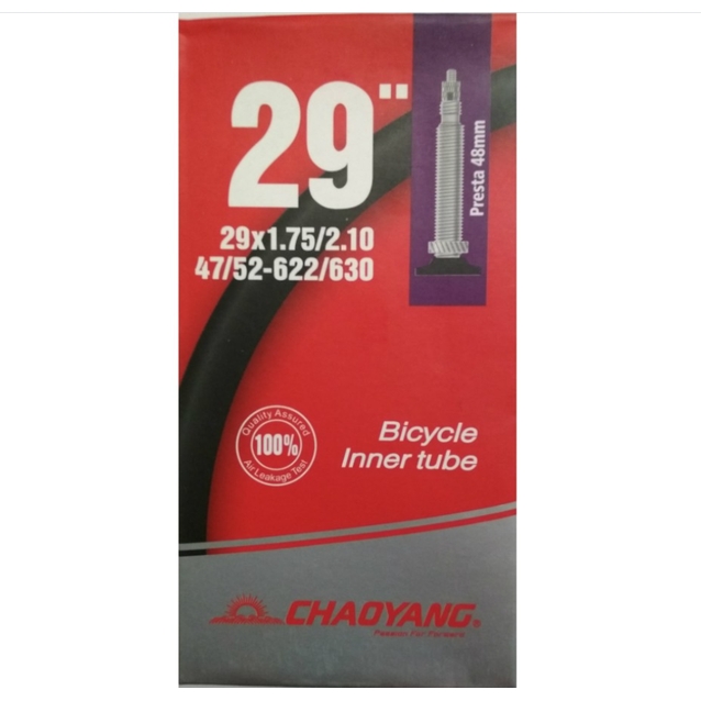 Камера 29 presta FV 48mm CHAOYANG (1.75-2.10) 47/52-622/630 фото westvelo.com