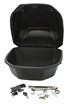 Кофр (багажник) для мотоцикла задній ROBIK 48 (390х390х290) 48L "JSBM" глянцевий, світло-сірий фото westvelo.com