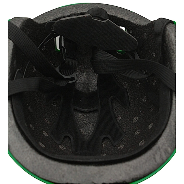 Вело шолом дитячий 585 "Динозавр" зелений, регульований фото westvelo.com