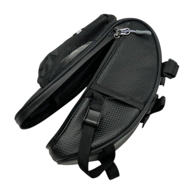 Сумка на багажник AQE-004-1 чорна фото westvelo.com