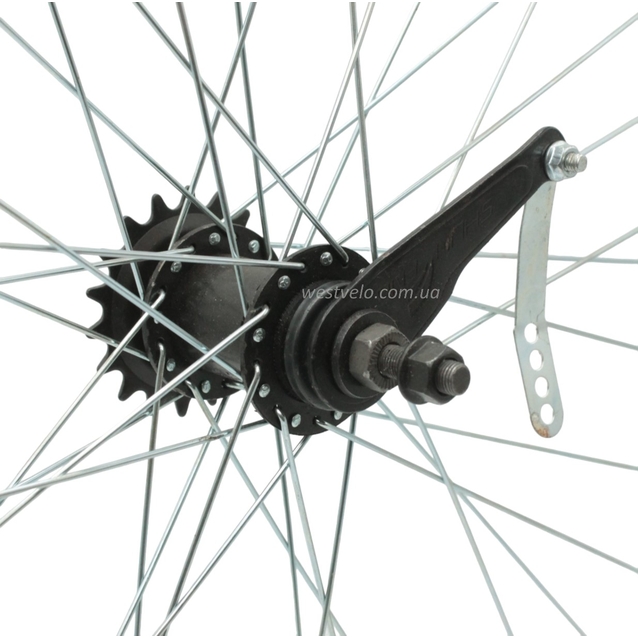Колесо 28-29 зад, обід 2-ний сірий, втулка. Falcon + к-т фото westvelo.com