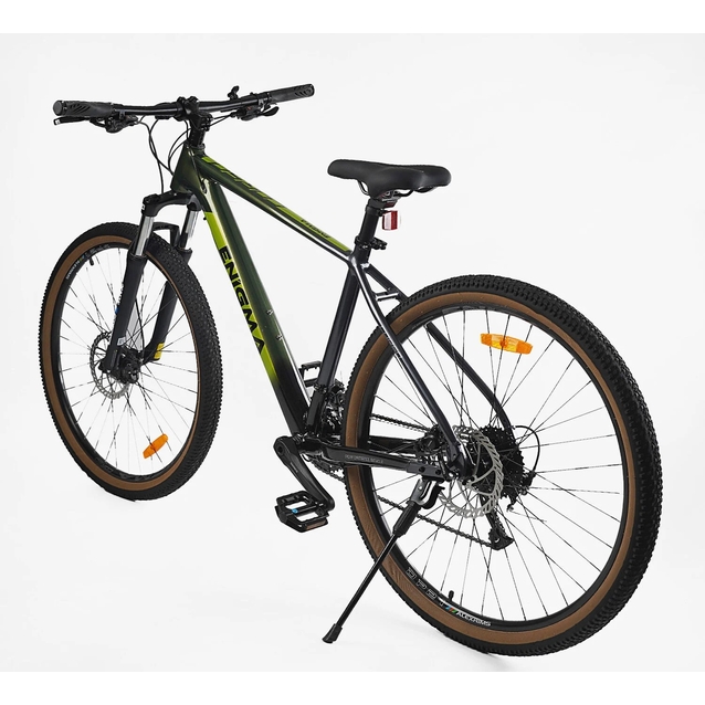 Велосипед 29 AL Corso «ENIGMA» NG-29078 алюміній 19", (к-т SHIMANO) зелений фото westvelo.com