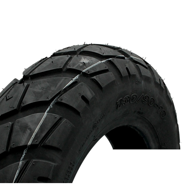 Покришка "10" 130/90-10 Б/К DELI TIRE Індонезія (SС-101) напів-шип TL фото westvelo.com